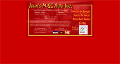 Desktop Screenshot of johnsm55auto.com